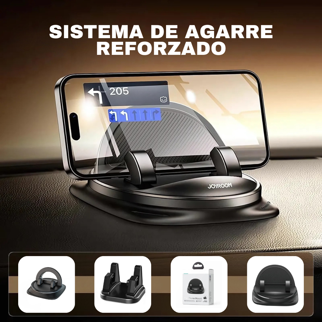 🏆 Suporte de Painel Universal – Grip360 Pro | Giro 360° | NanoFix | Antiderrapante | Reposicionável