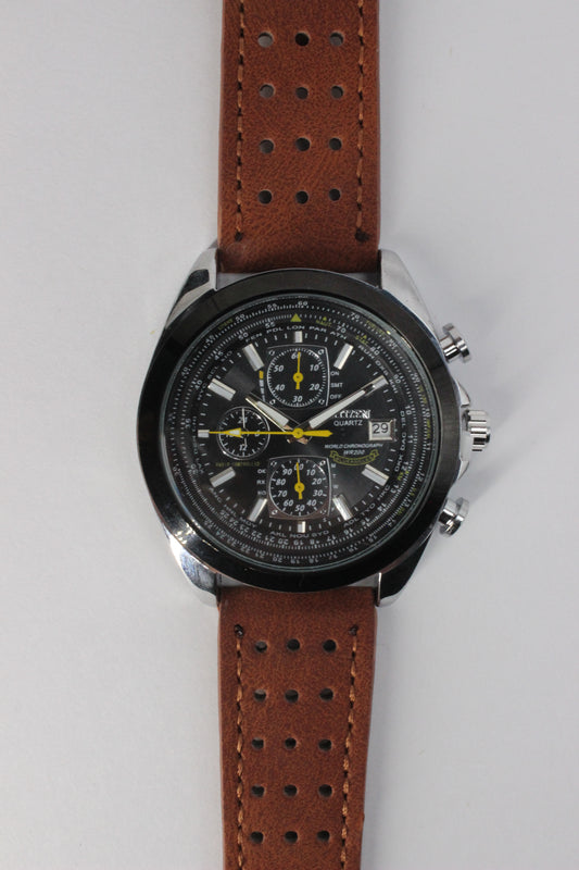 RELOJ CITIZEN CORREA DE CUERO