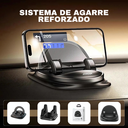 🏆 Suporte de Painel Universal – Grip360 Pro | Giro 360° | NanoFix | Antiderrapante | Reposicionável